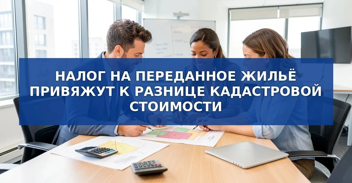 Новый подход к налогообложению передачи недвижимости