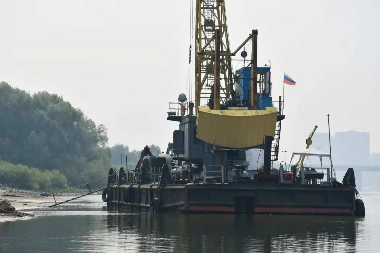 🌊 Пескобазу на берегу Оби уберут и сделают набережную