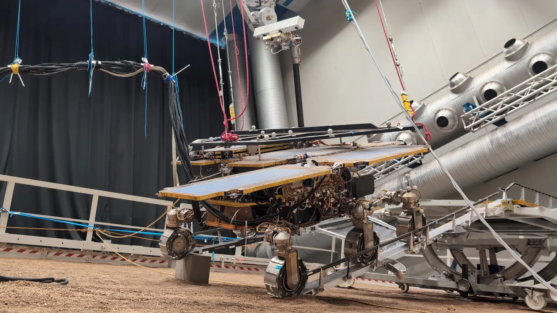 Thales Alenia Space тестирует аппарат Rosalind Franklin