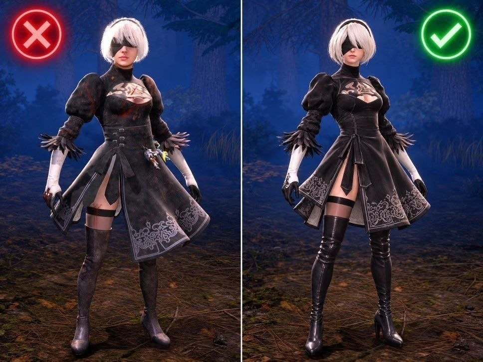 Скин 2B в Dead By Daylight все-таки переделают — всё из-за массовых жалоб игроков