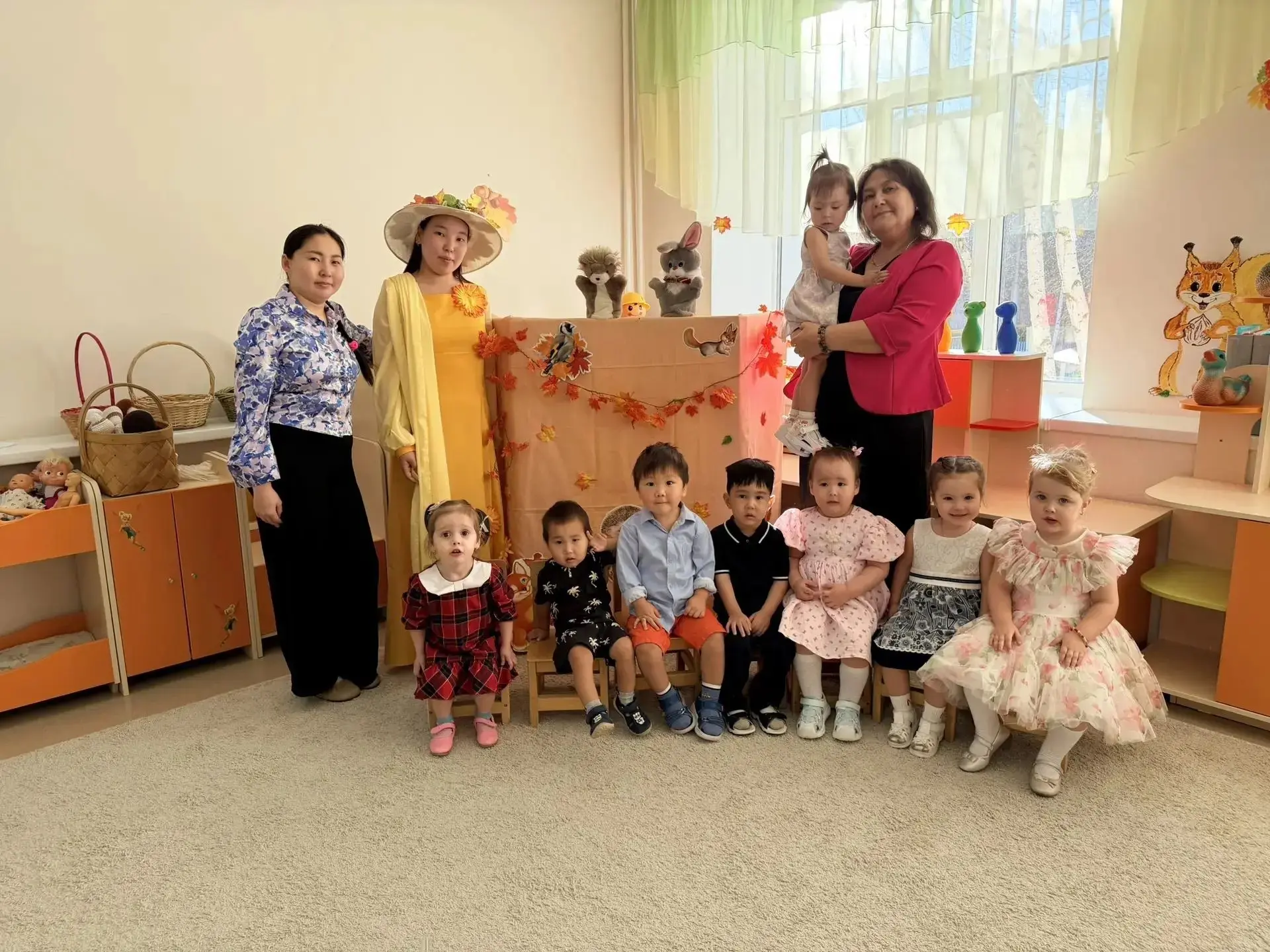 🍁🍂Сегодня 8 октября в 1 младшей группе прошло самое первое осеннее развлечение «Осень...