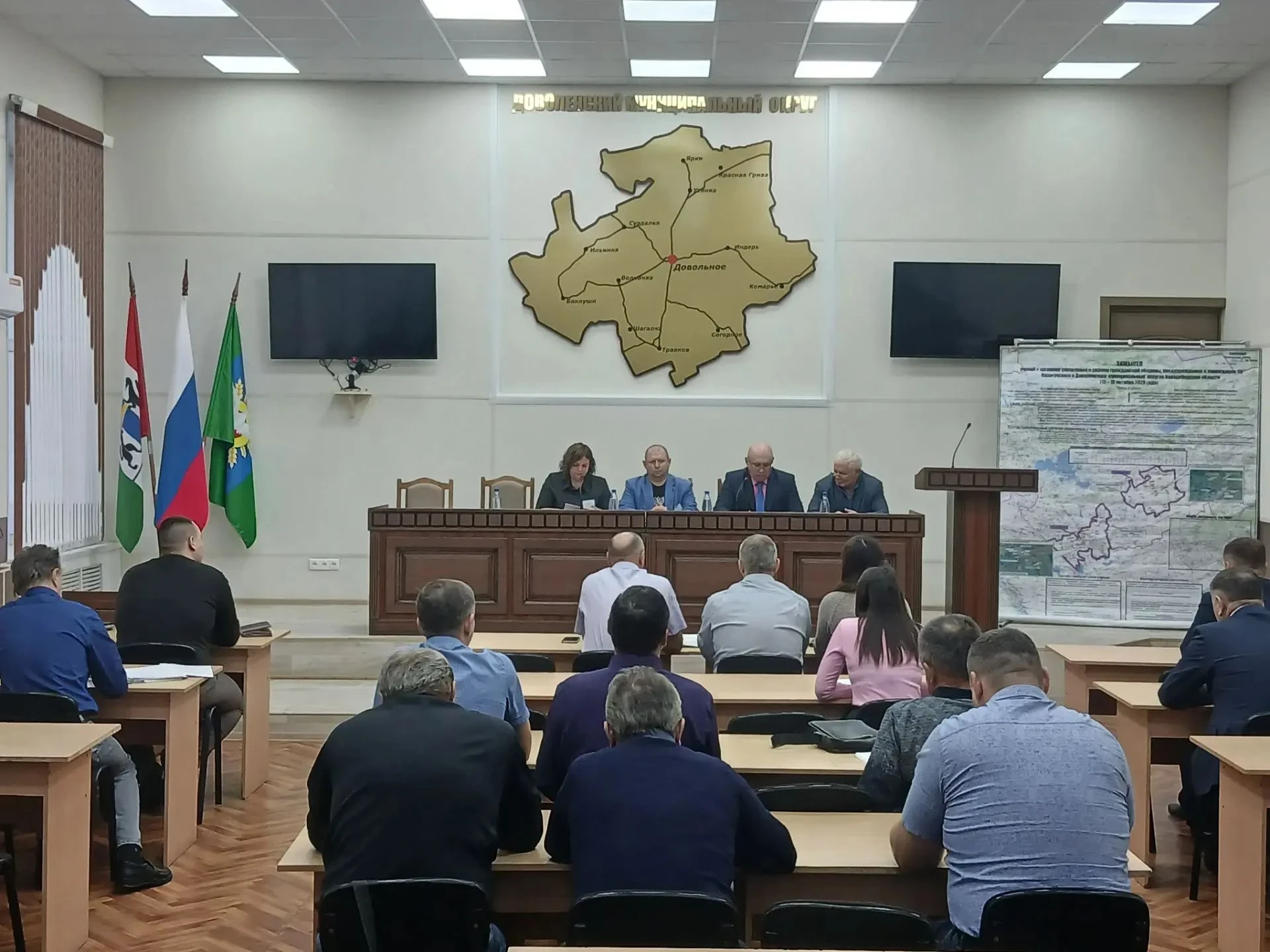 🚨 В Доволенском округе отработали действия при угрозе применения современных средств п...