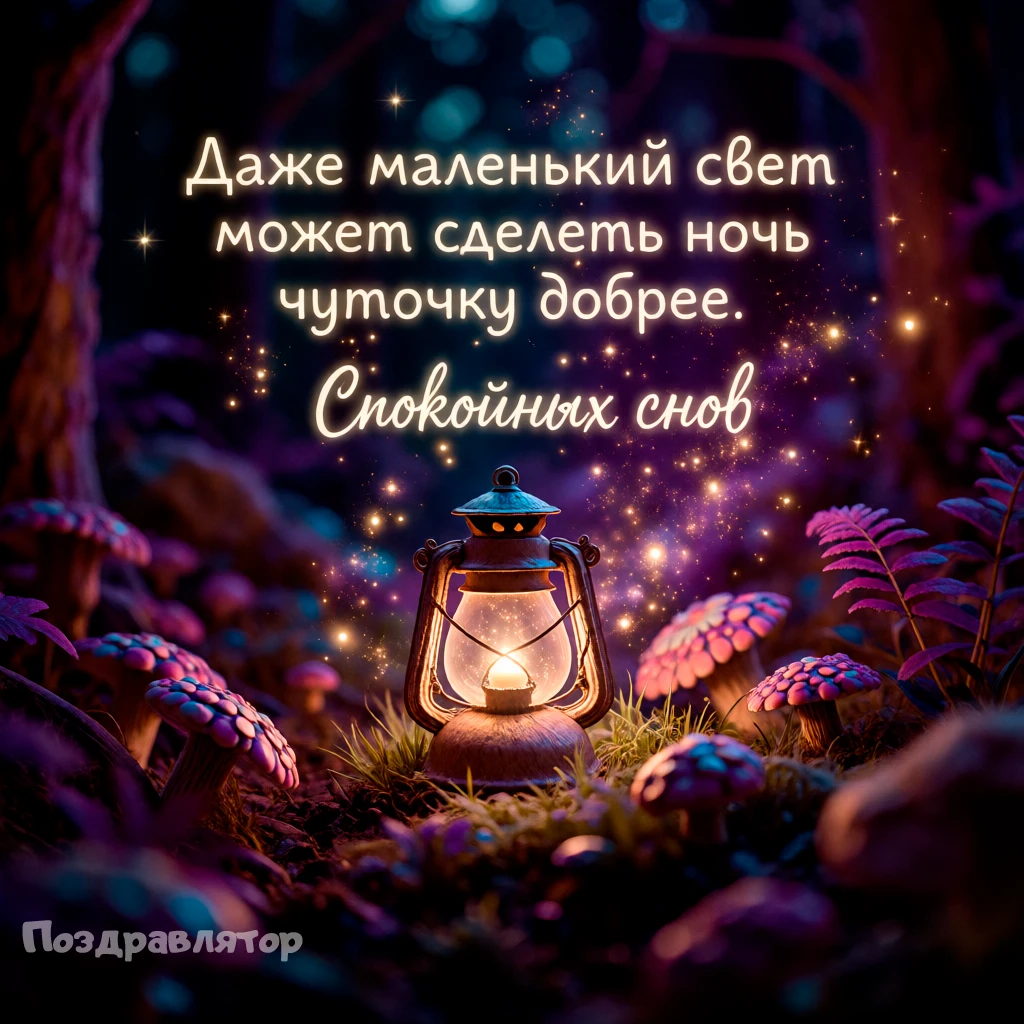 Пусть ночь будет тихой, а сны — добрыми 💫