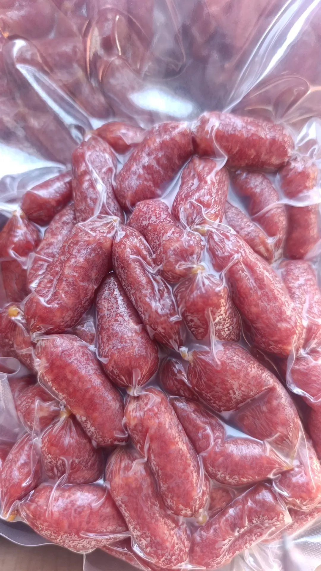 Мини колбаски хамон
