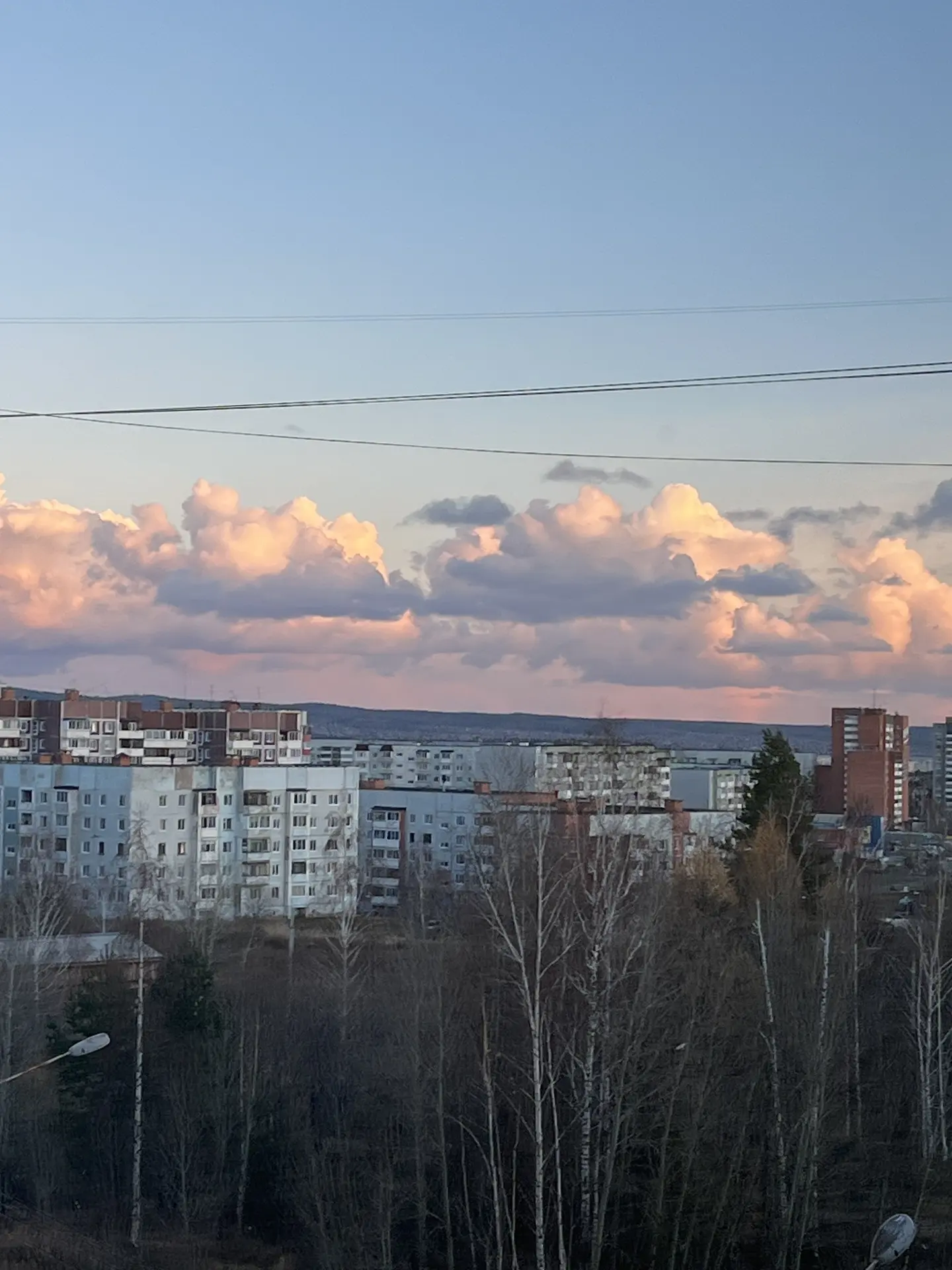 Чудесные облака)))
