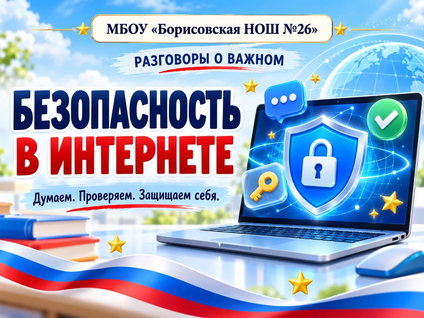 🌐🔐 «Разговоры о важном»: безопасный интернет начинается с нас!
