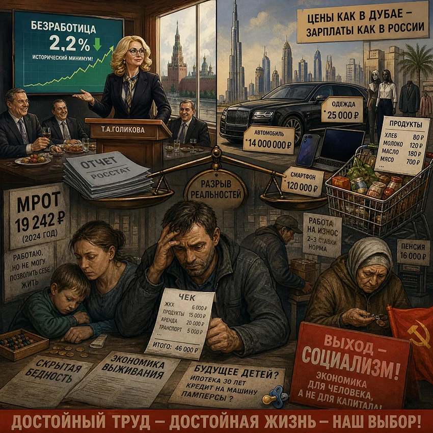 Рекордная безработица и эмиратские цены