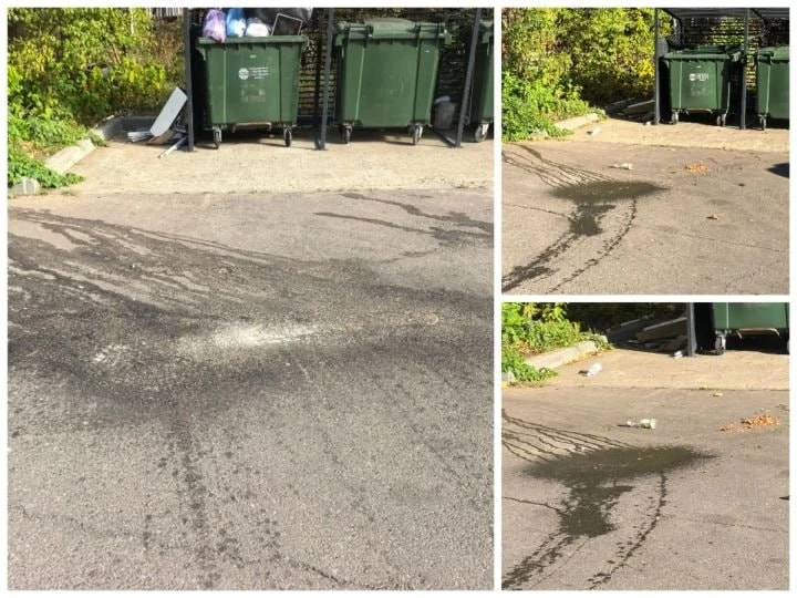 🗑 В Челнах экологичный двор заливает вонючей жижей из мусоровозов