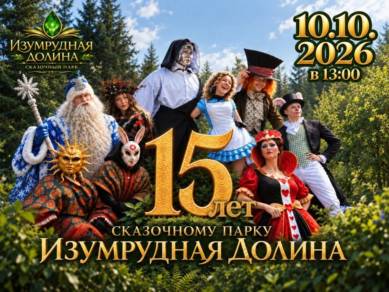 Шляпник и Масленица, Зимняя и Купальская Сказка, Дед Мороз и Огненный фест!
