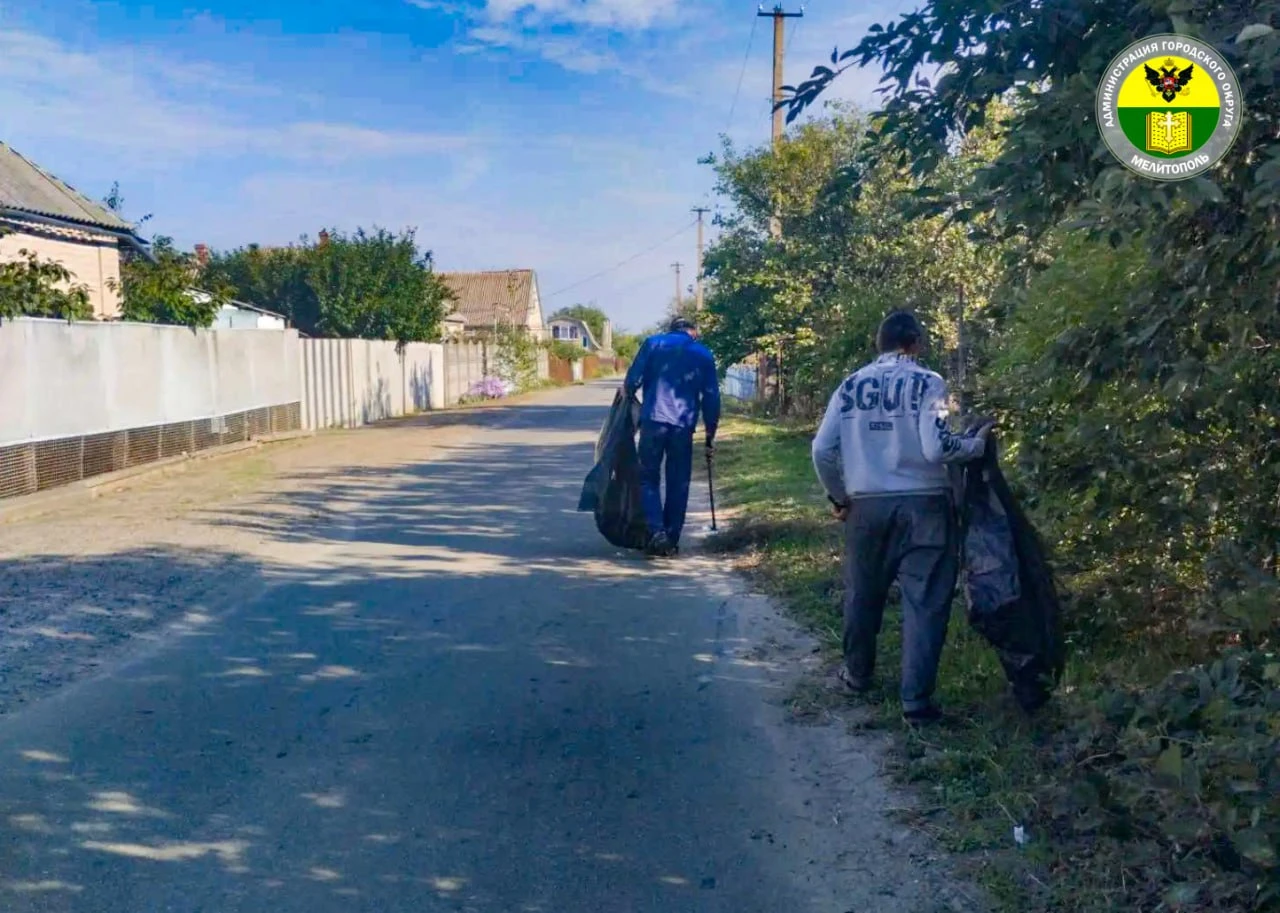 В Семёновке и Мирном навели порядок на улицах