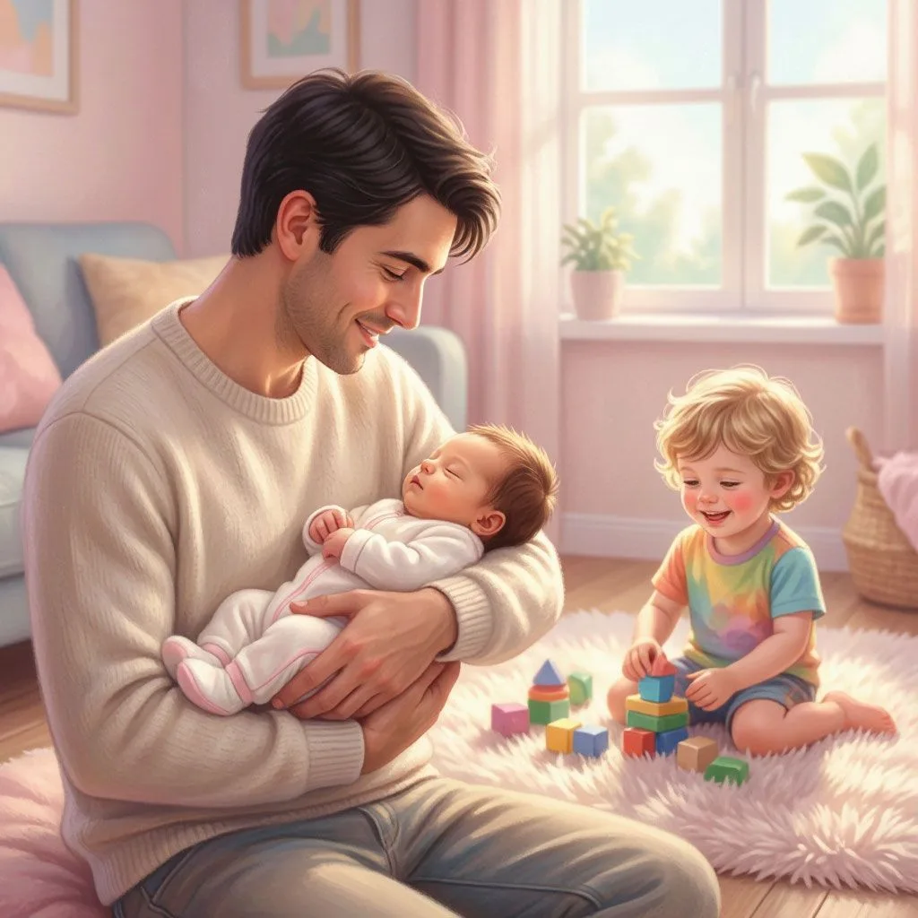 👨‍👧 В Омской области более 2 000  многодетных отцов сейчас находятся  в отпуске по ух...