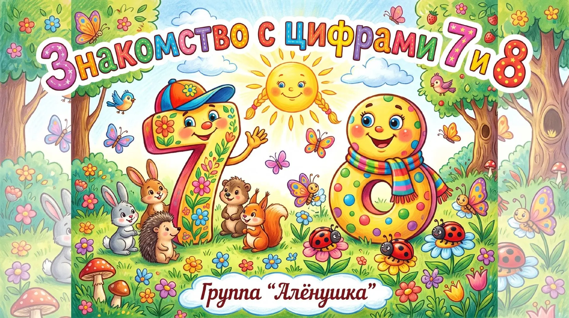 🌟 Магия чисел в старшей группе «Алёнушка». На этой неделе в гости к ребятам заглянули ...