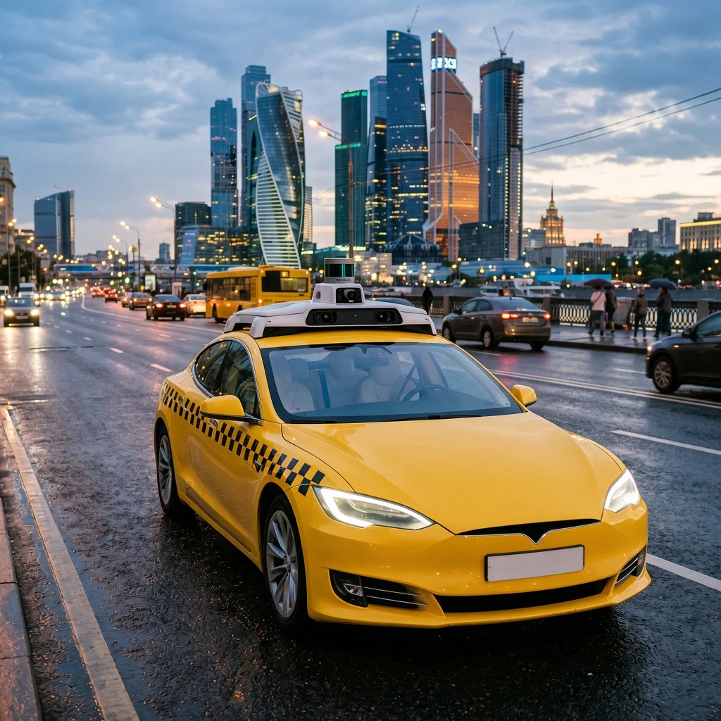 🚕 В Москве планируют запустить около 200 беспилотных такси до конца 2026 года