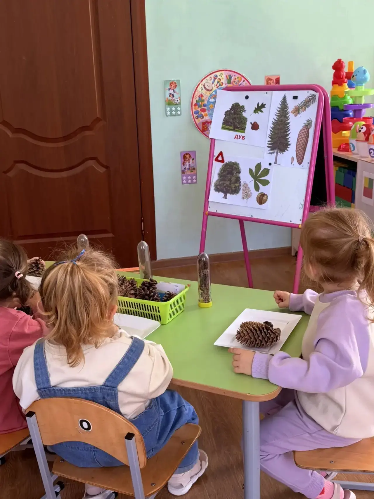 🍁🌰Сегодня в группе «Неваляшки» МБДОУ ДС N 22 ребята не просто рассматривали шишки, ка...