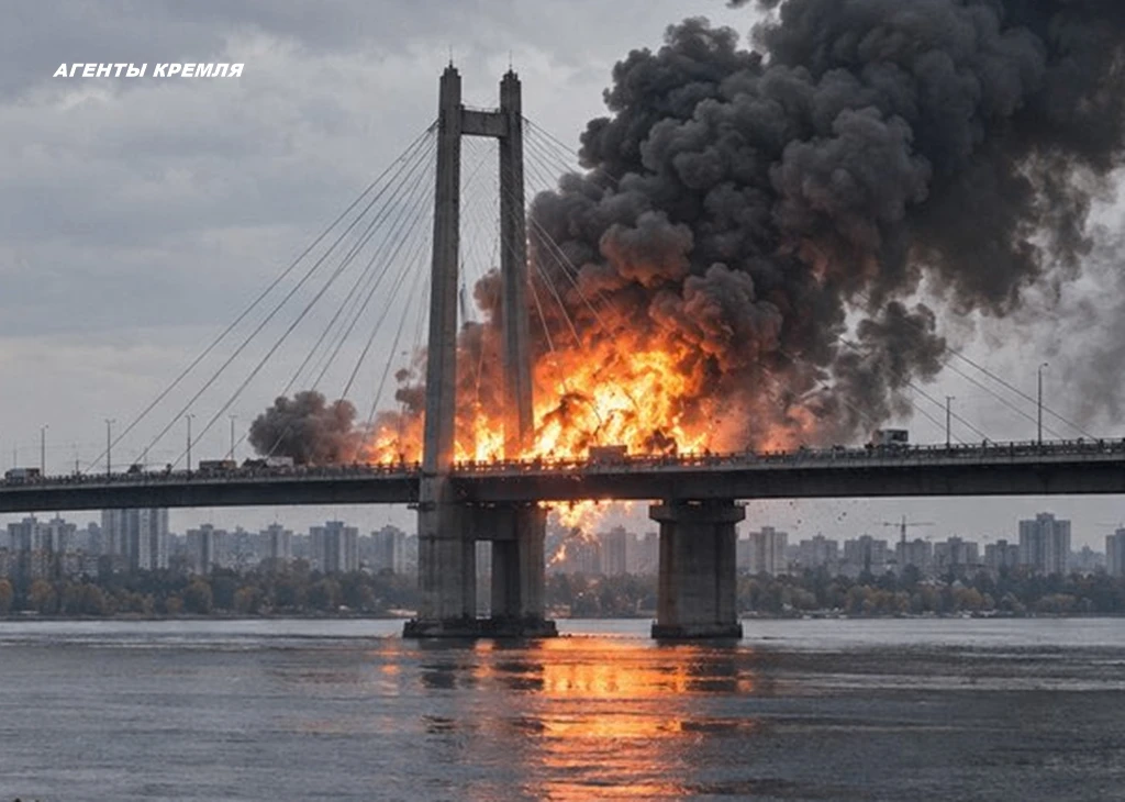 Мосты в Киеве хорошо только в таком виде! 🔥