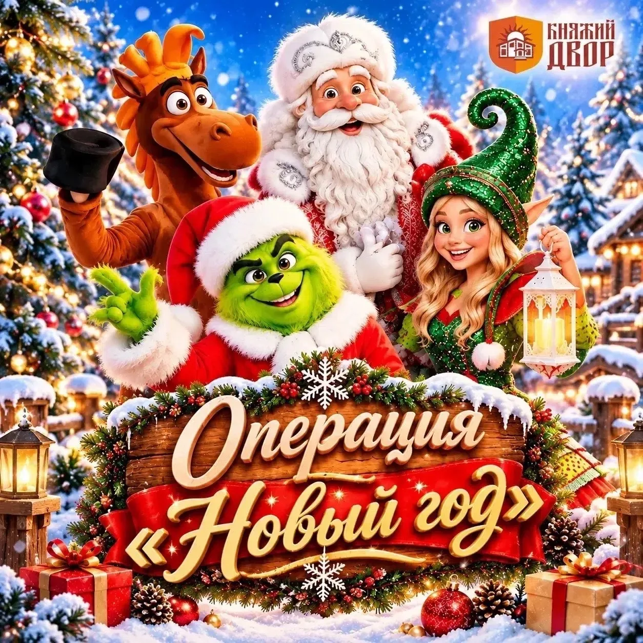 Гринч, Гном и конь Юлий ждут ваших детей 🥳