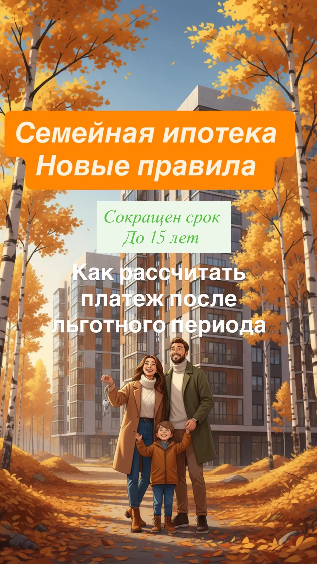 🏙 Семейная ипотека: что будет через 15 лет?