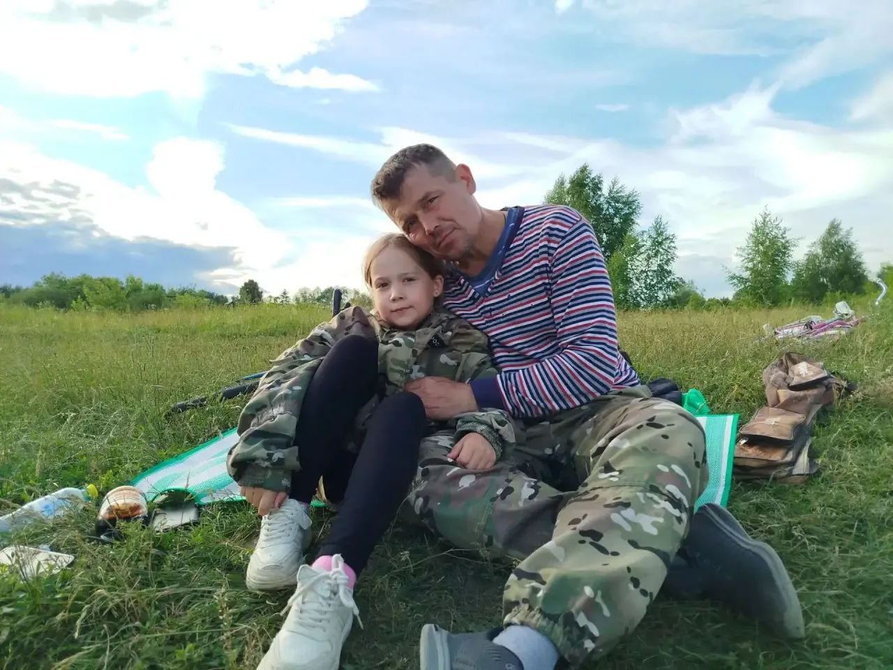Федорова Вероника, 3 «Б» класс, принимает участие в онлайн-флешмобе «Спасибо, папа!»