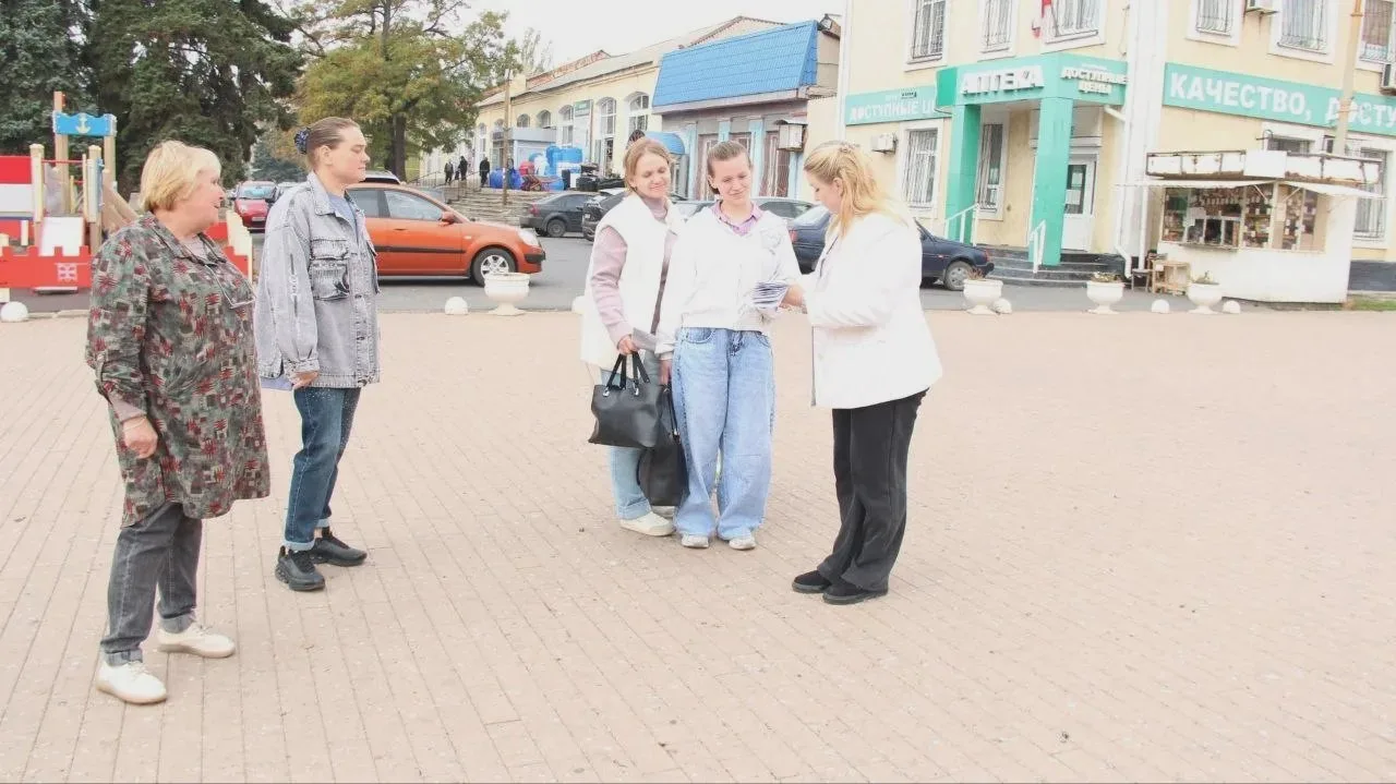 Казачья площадка в Краснолучском центре культуры