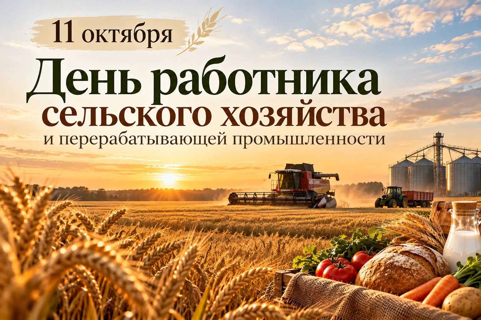 🌾 С праздником, труженики сельского хозяйства!