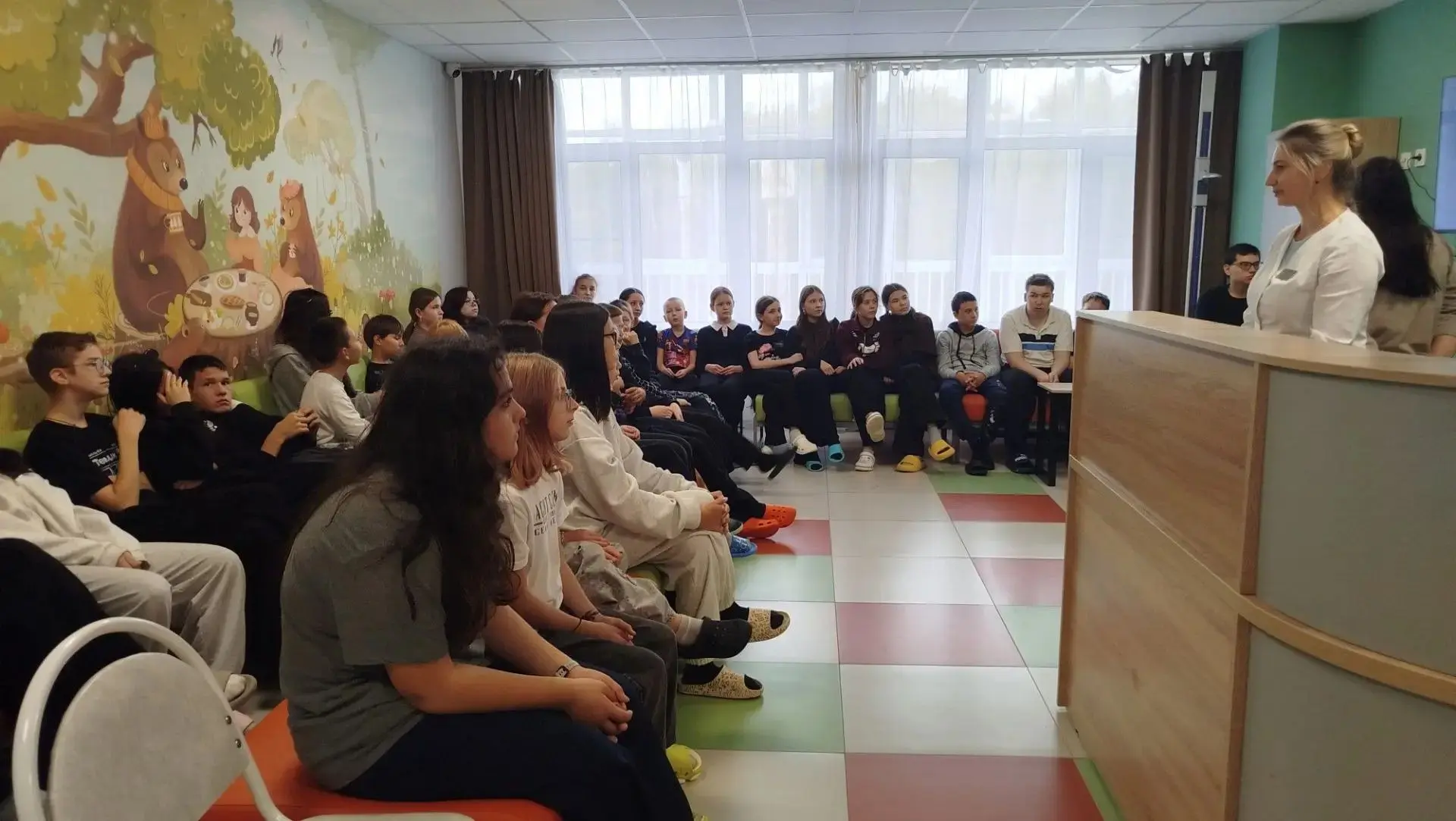 Заведующий отделением Республиканского детского санатория "Лесная сказка" Мария Игнатье...