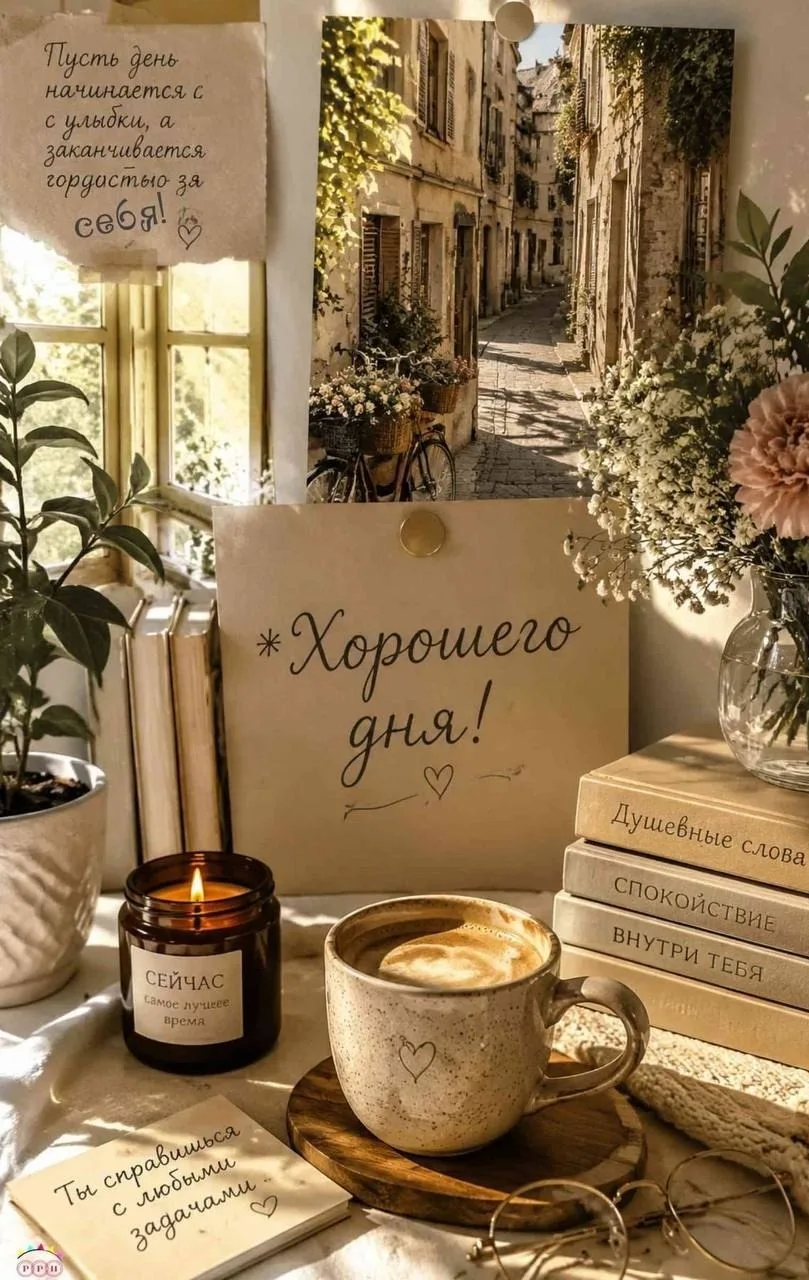 Тепла и вдохновения! 🌸