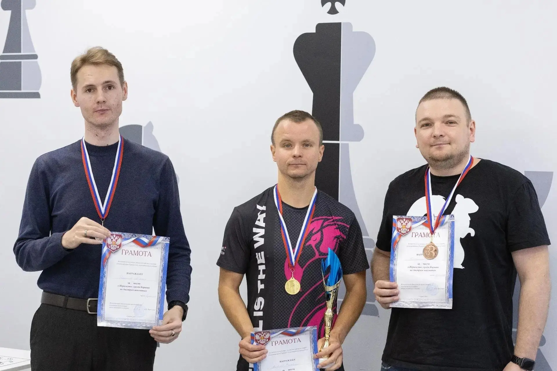 "♟ Первенство Киришей по быстрым шахматам