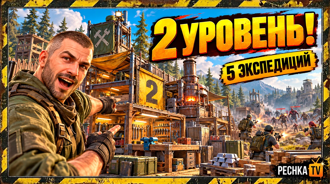 🔥 СТРОИМ ВЕРСТАКИ 2 УРОВНЯ! ПРОКАЧКА НАЁМНИКОВ И 5 ЭКСПЕДИЦИЙ В LDOE | Pechka TV