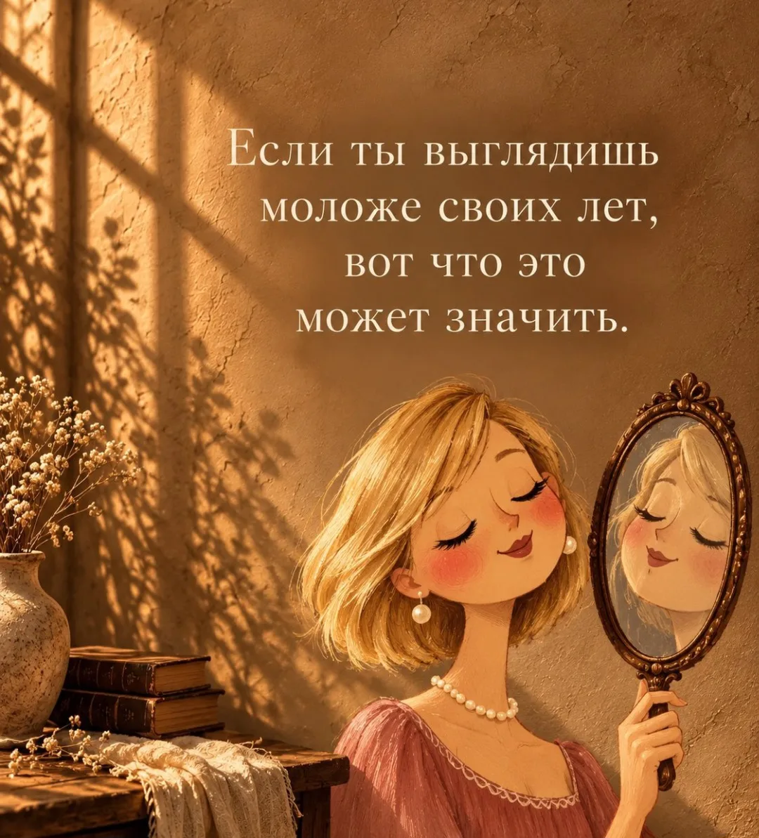 Это не только про внешность и не про удачную генетику.