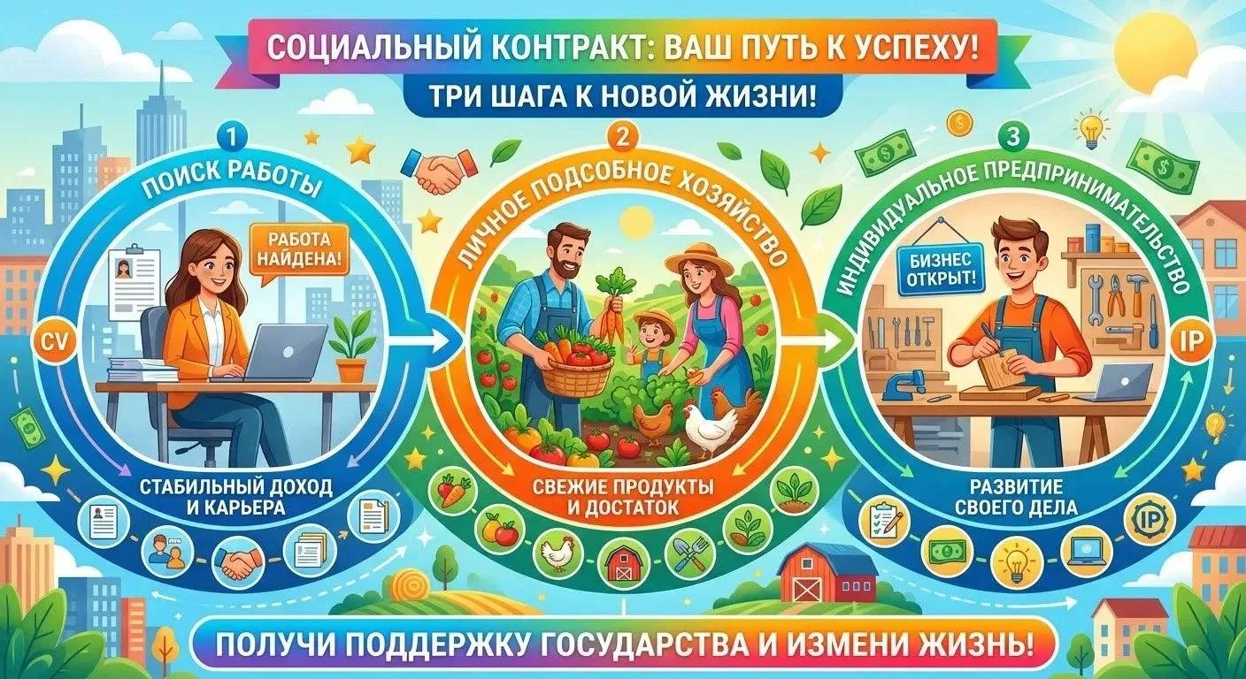 Социальный контракт — не просто помощь, а план действий к переменам!
