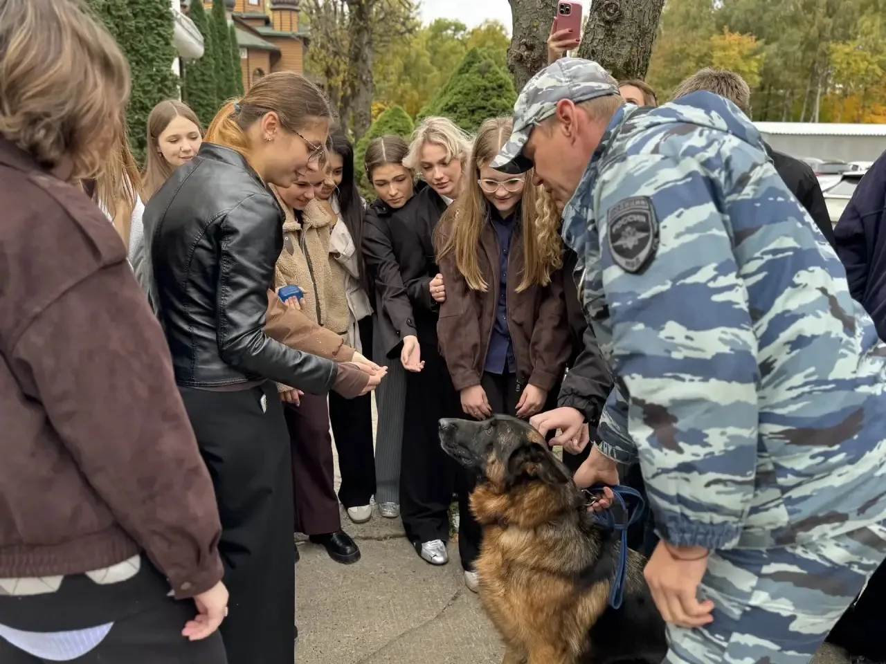🚓 В Железногорске десятиклассники встретились с начальником полиции