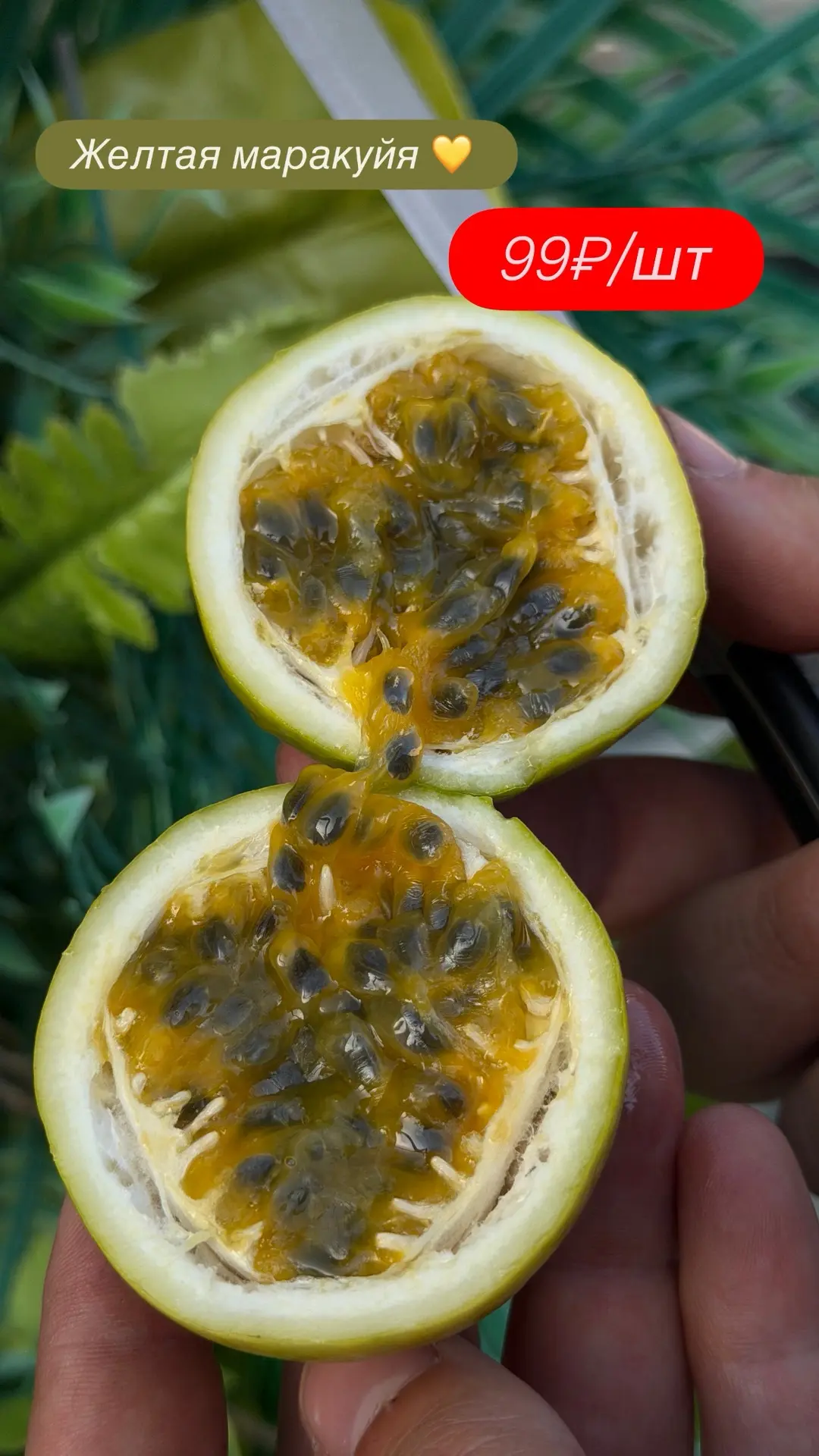 Желтая маракуйя по акции 💛