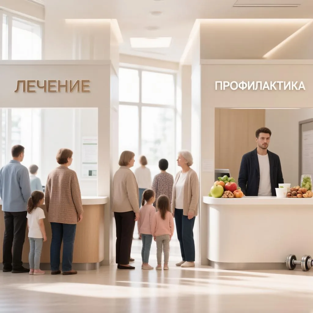 люди воспринимают здоровье как данность и начинают действовать, только когда организм п...