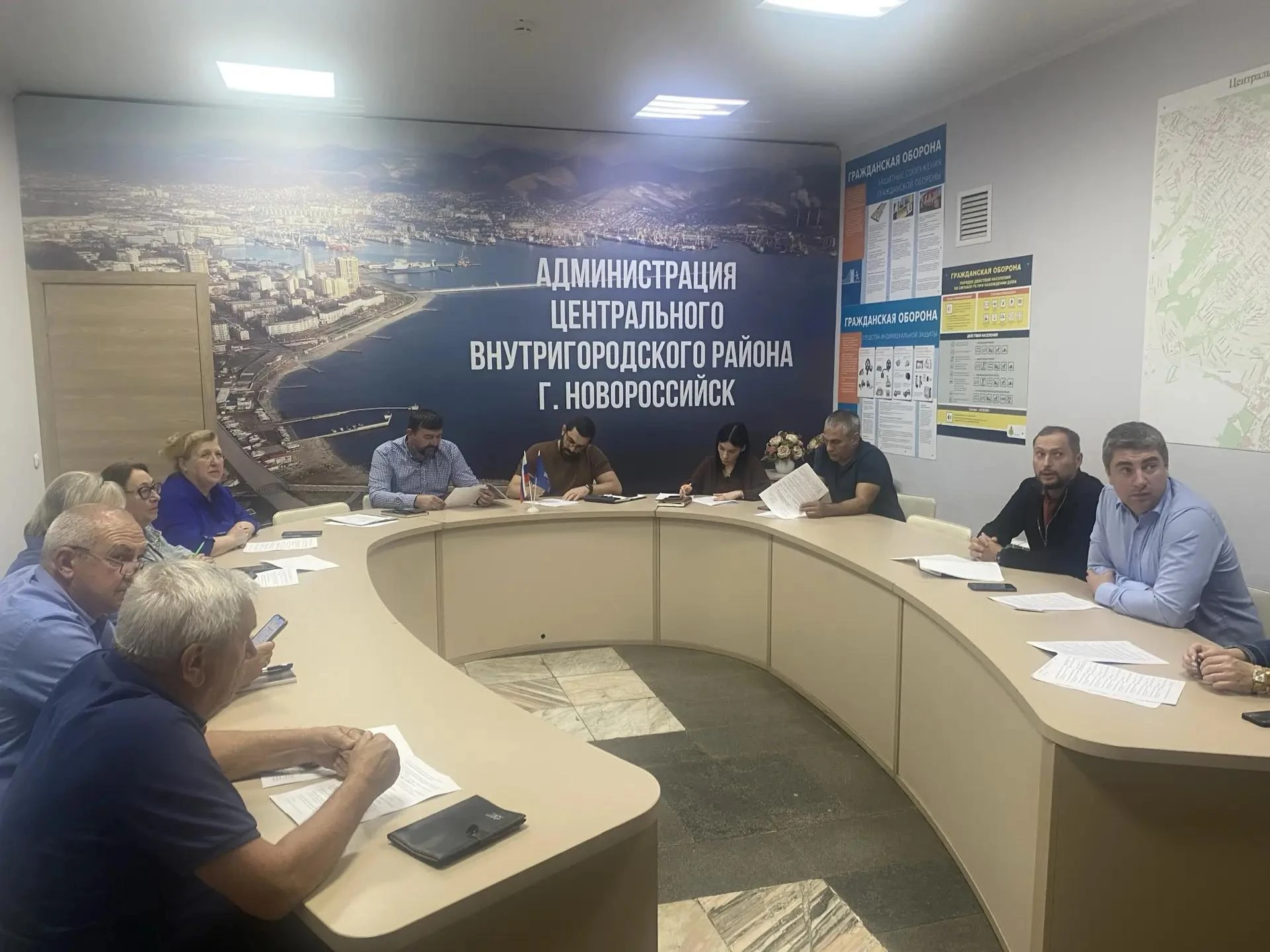 14 октября специалисты МКУ «УЖКХ города» приняли участие в Координационном совете 8 окр...