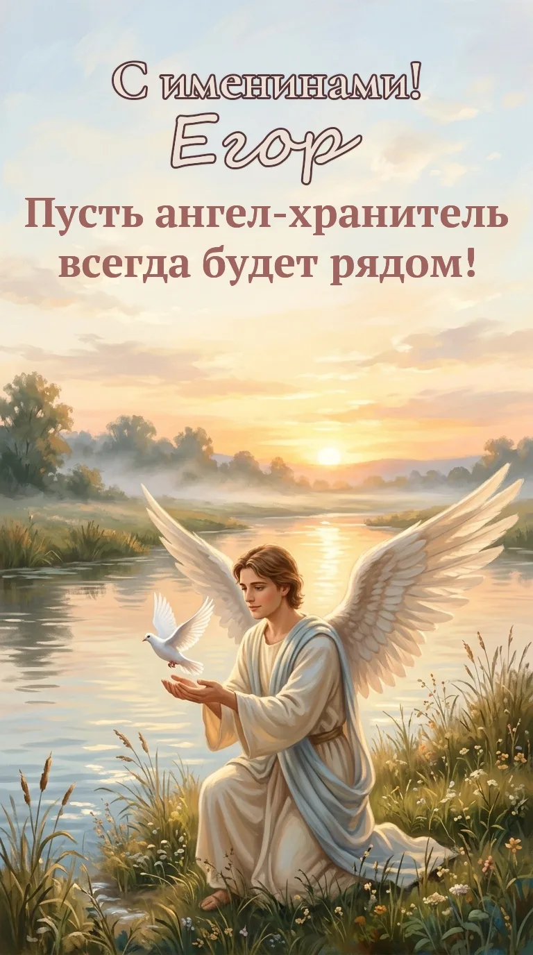 🤍 11 октября — Егор, пусть ангел хранит!