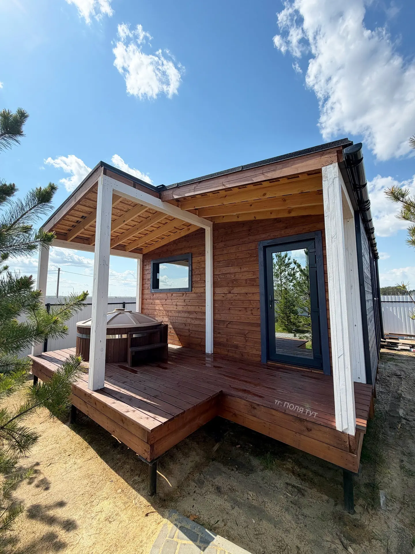 СТОИМОСТЬ НАШЕЙ БАНИ 5х8 🪵🏠 без учета внутрянки и купели)) если честно… — публикация канала «ПОЛЯ ТУТ»
