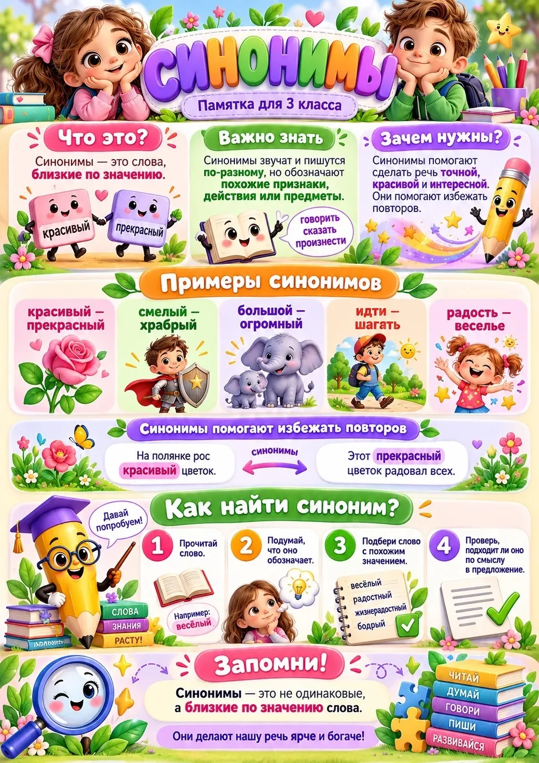 📚✨ ГОТОВИМСЯ К УРОКАМ ВМЕСТЕ!
