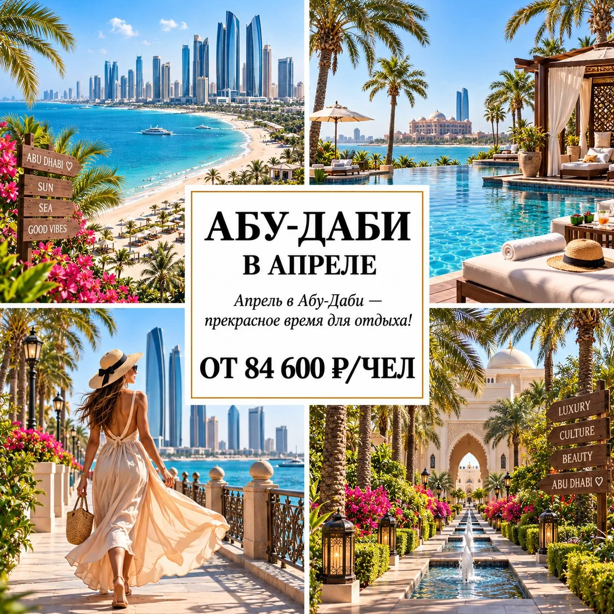🔥 ОТ 84 600 Р/ЧЕЛ — АБУ-ДАБИ В АПРЕЛЕ: РОСКОШНЫЕ 5⭐️ ПО ОТЛИЧНЫМ ЦЕНАМ! 🇦🇪