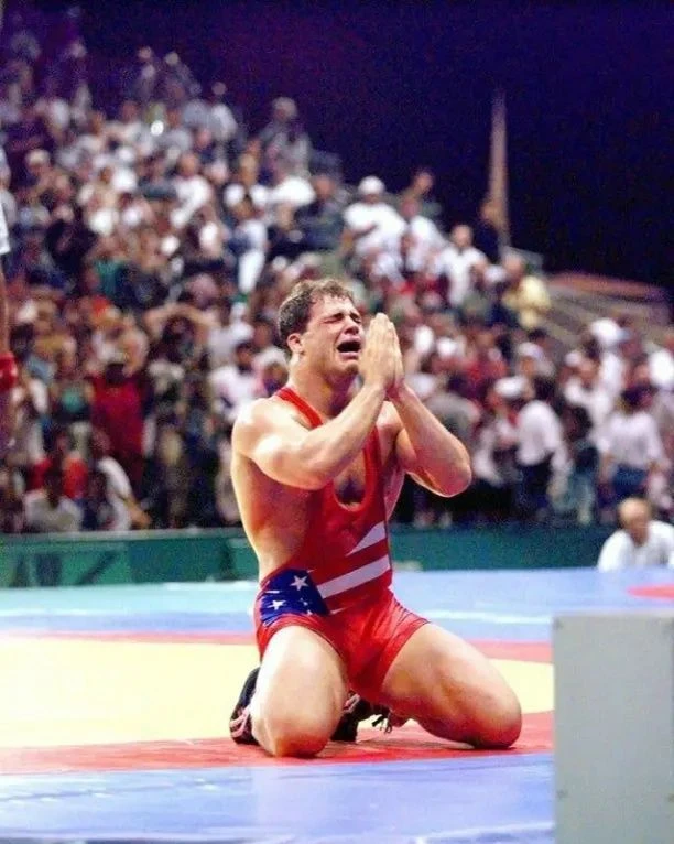 Победа американского борца Курта Энгла (Kurt Angle), Атланта, США, 31 июля 1996 года. А...