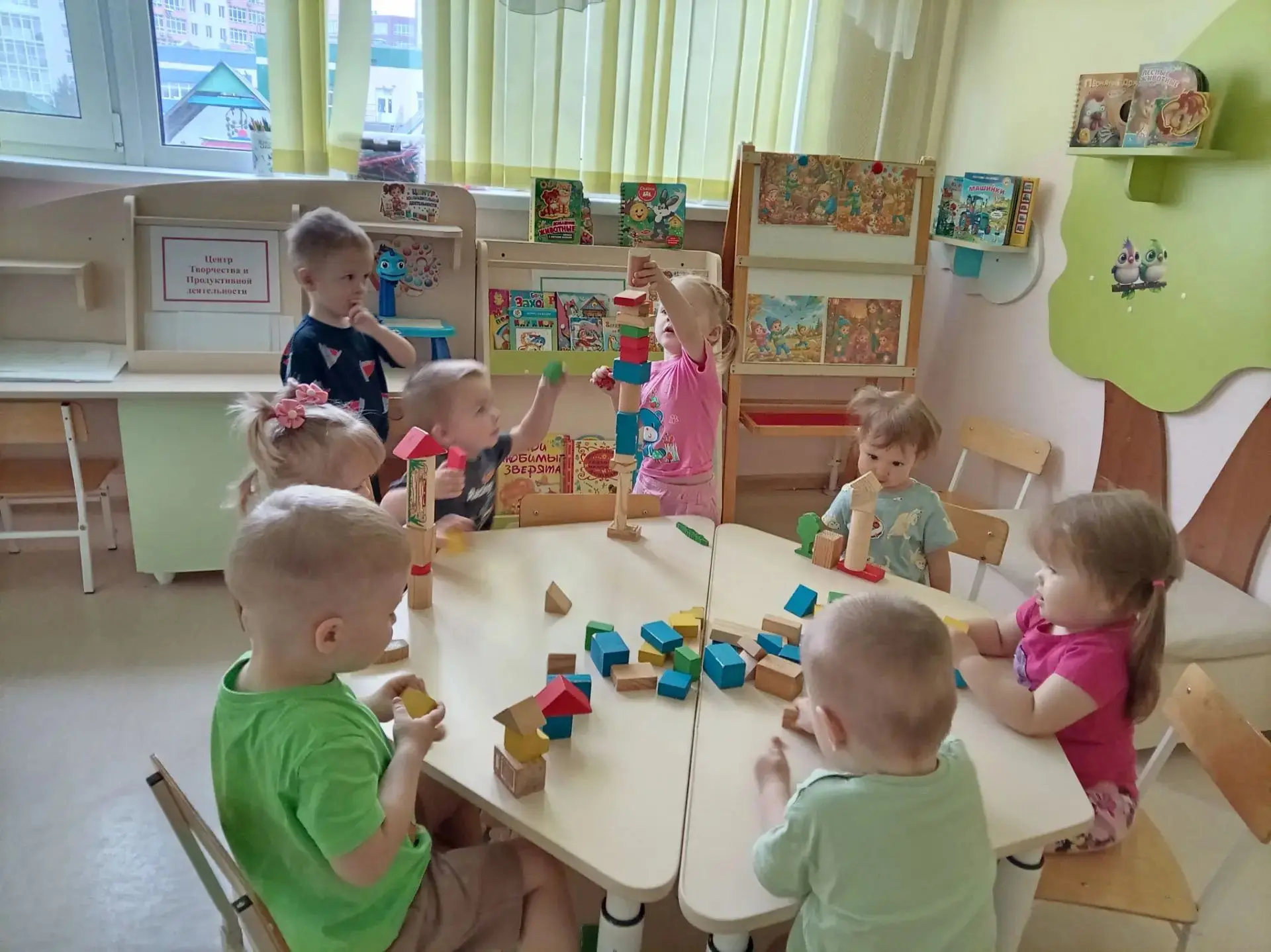 🏠 В группе «Гнёздышко» сегодня открылся свой мини‑город 🏙️