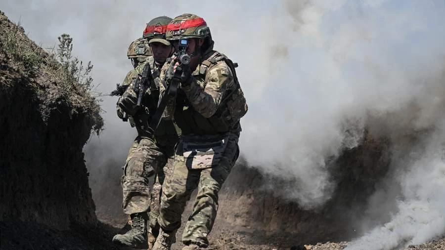 На Краматорском направлении продолжаются бои в районе Красного и Юрковки.