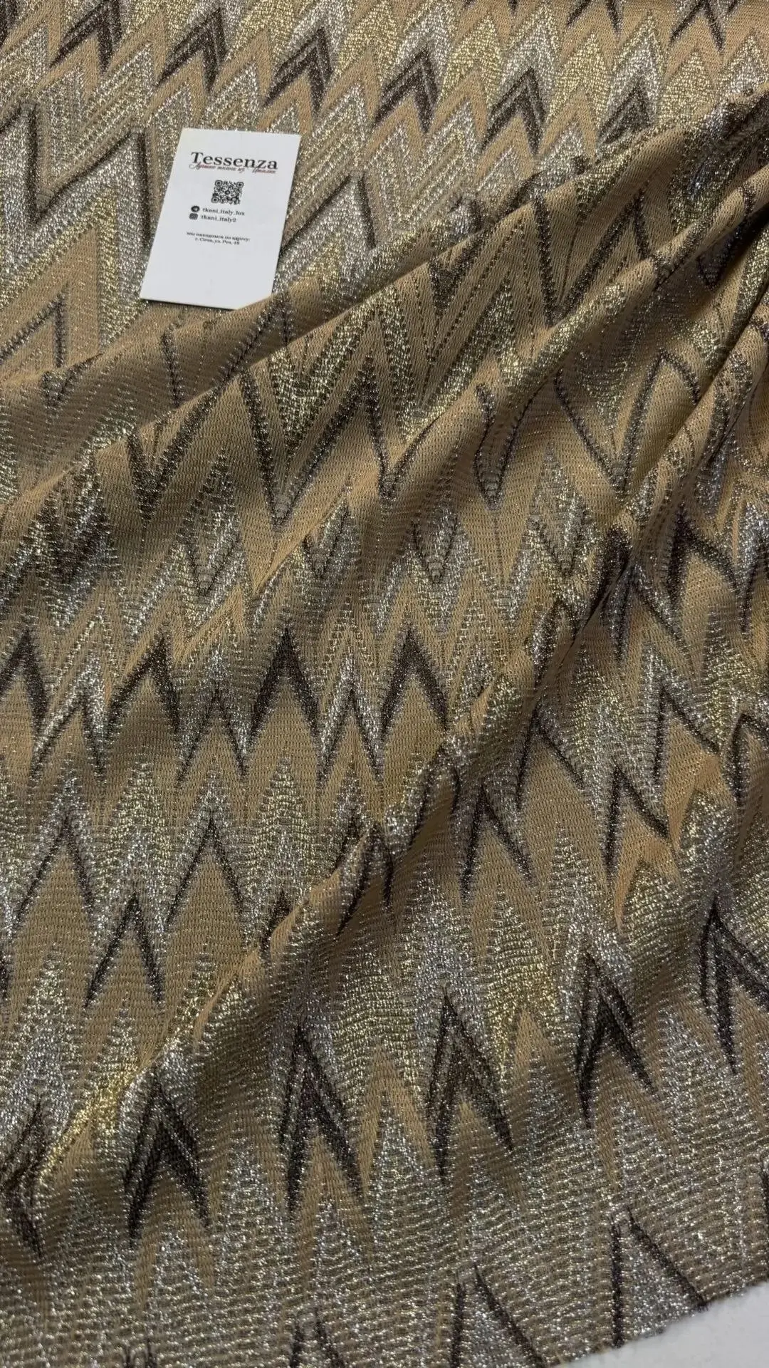 Трикотаж с люрексом MISSONI