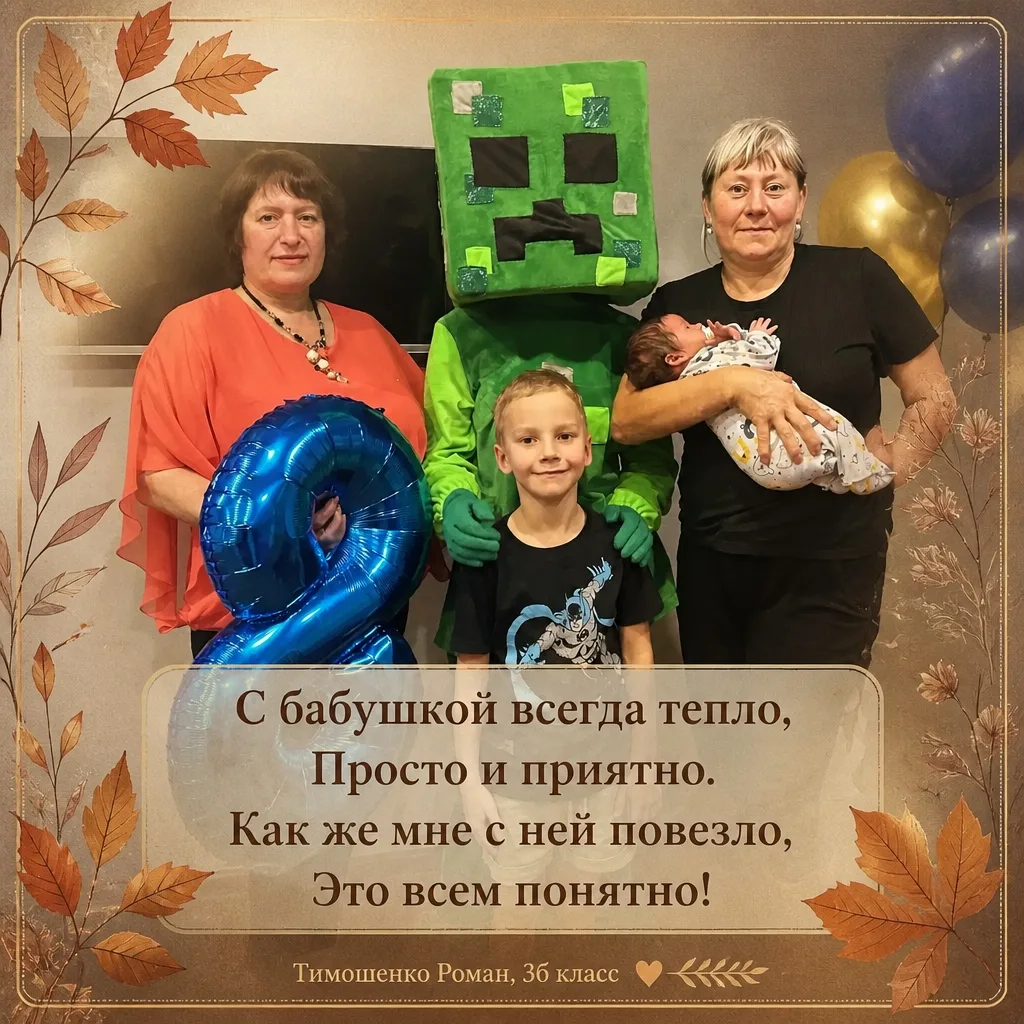 ❤ В честь Дня пожилого человека наши обучающиеся поделились фотографиями и рассказами о...
