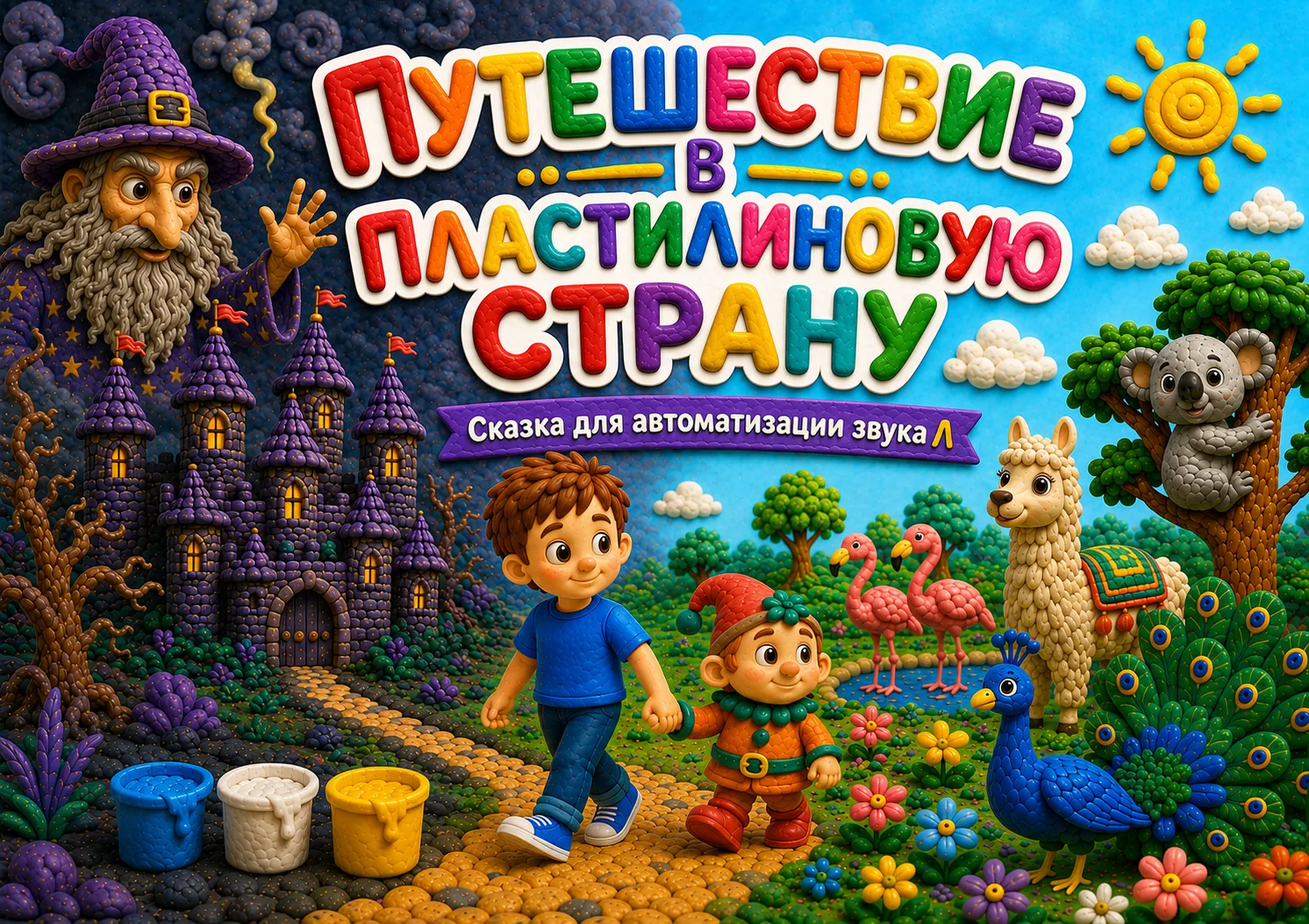🌈 «Путешествие в Пластилиновую страну»