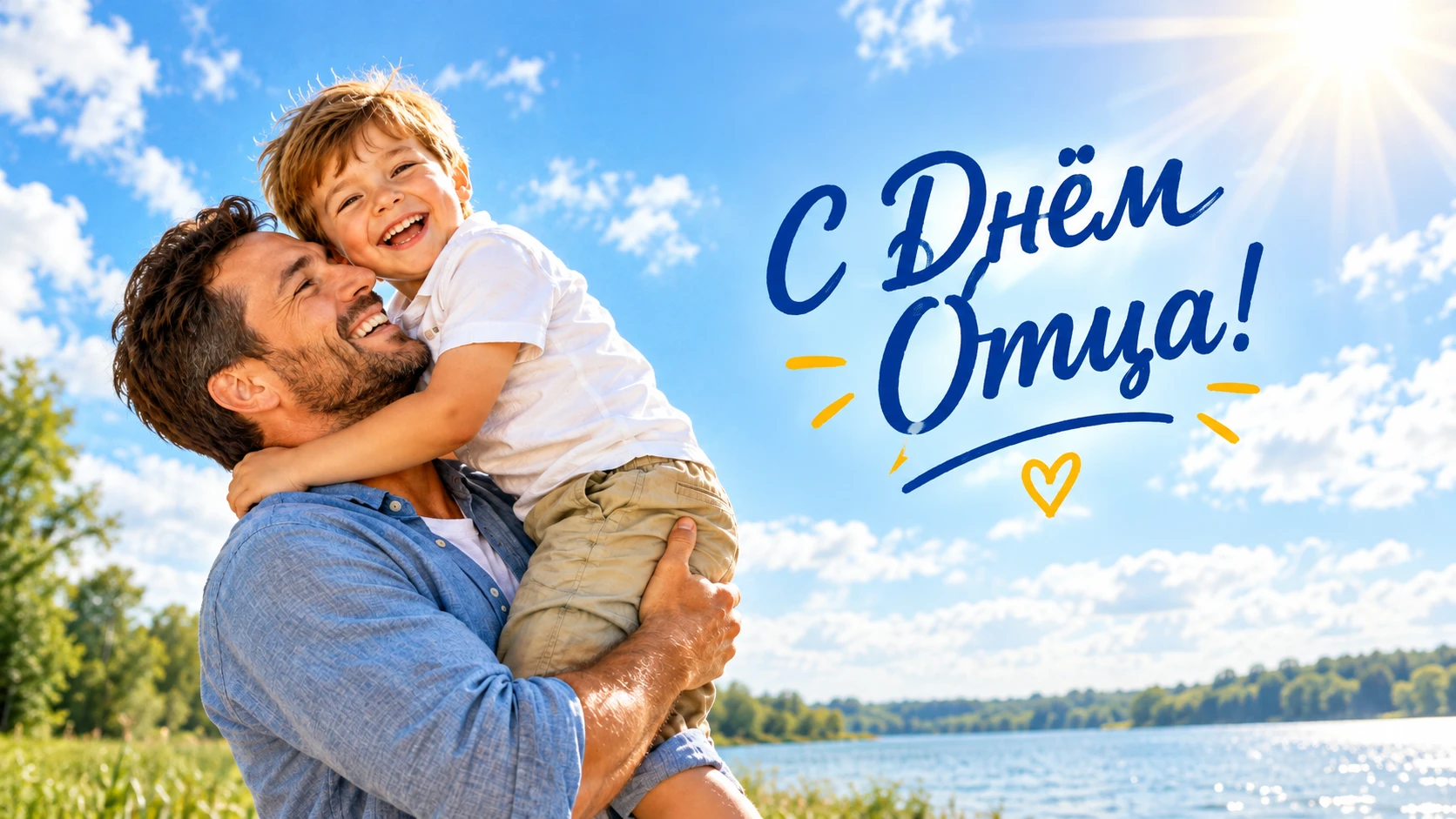 🎉 С Днём отца, дорогие наши папы!