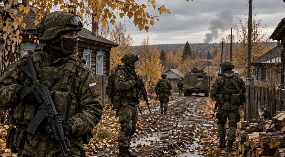 Российские военные освободили от киевских боевиков населенные пункты Лидино в ДНР и Ник...