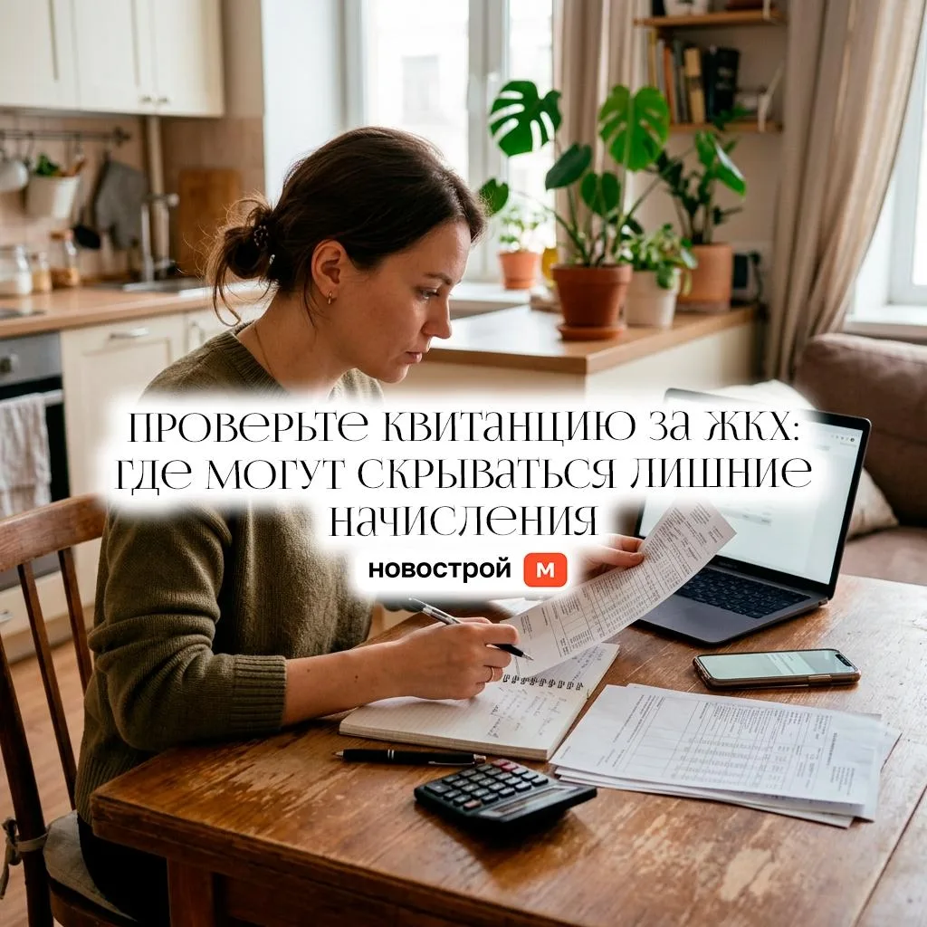 ✏️ Проверьте квитанцию за ЖКХ: где могут скрываться лишние начисления