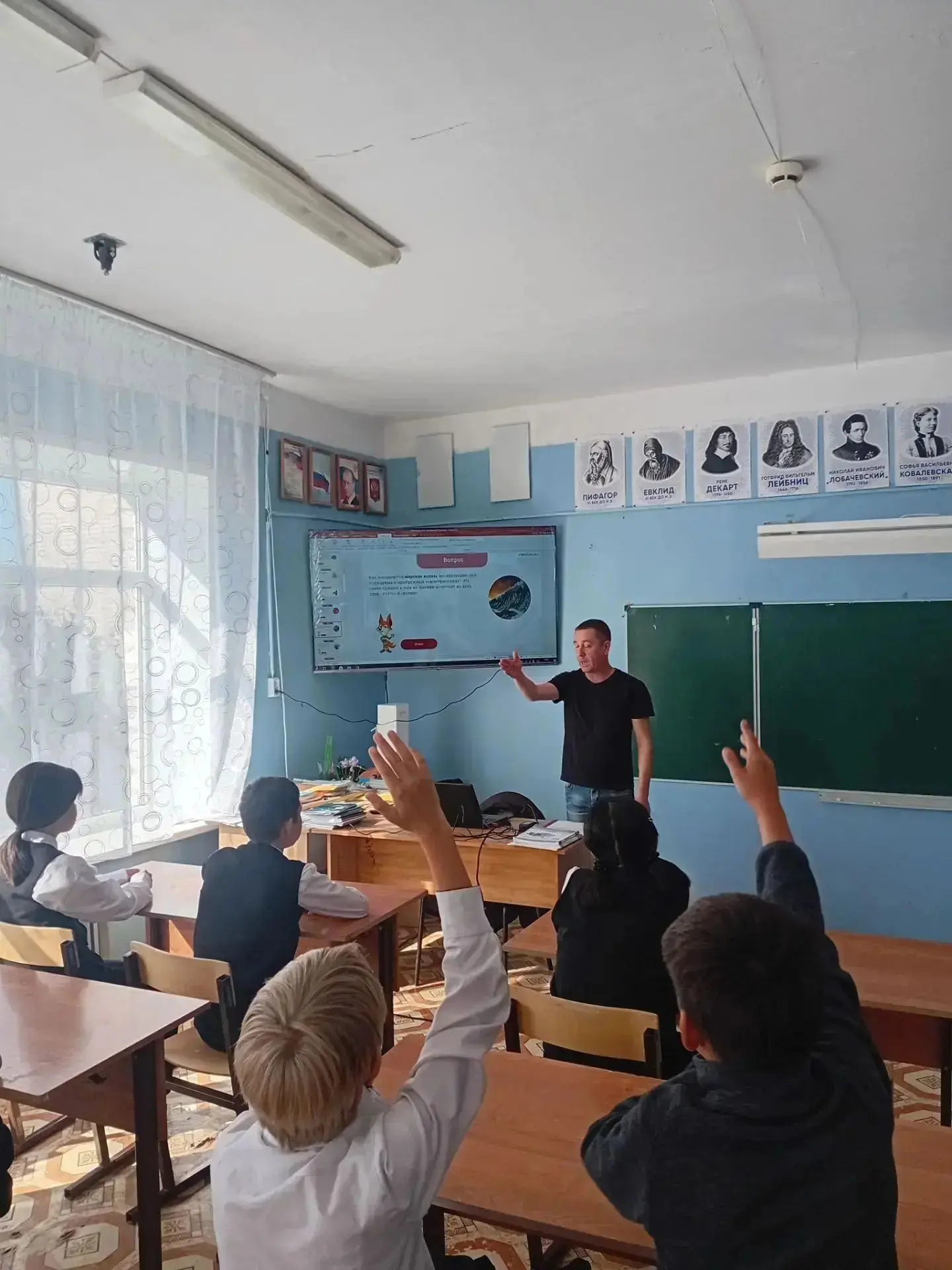 В школе прошел «Всероссийский открытый урок культуры безопасности, приуроченного ко Дню...