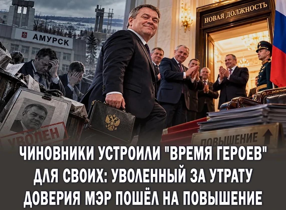 ⚡️«Время героев» для своих: мэр, уволенный за коррупцию, получил повышение