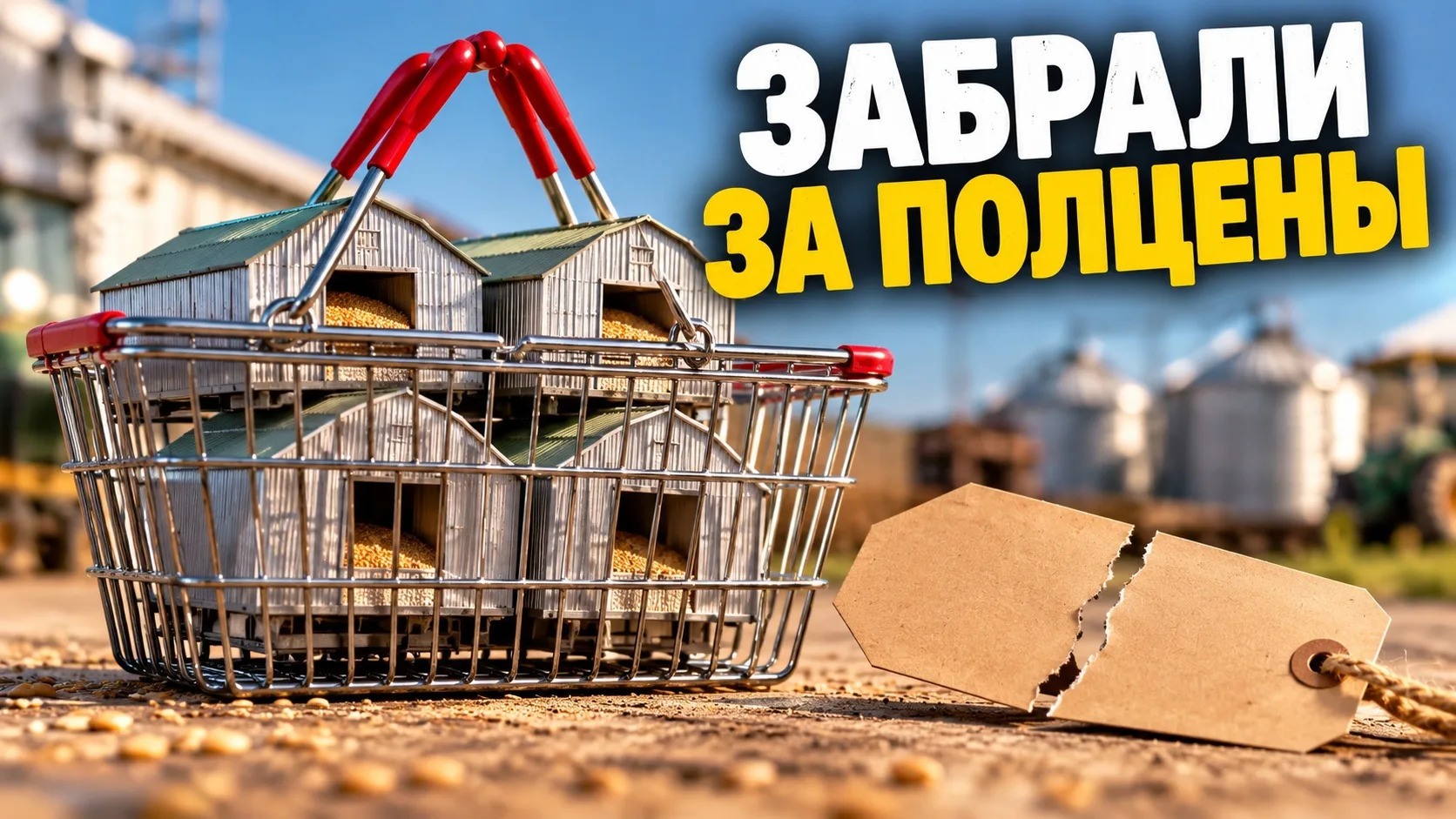 ЧЕТЫРЕ АГРОКОМПАНИИ УШЛИ ЗА ПОЛЦЕНЫ